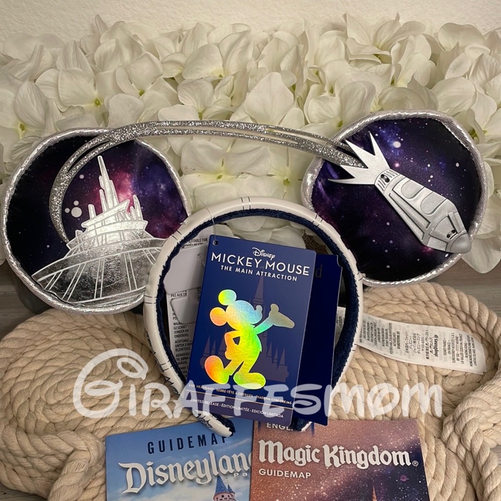 Disney Parks Mickey Main Attraction Space Mountain Ears